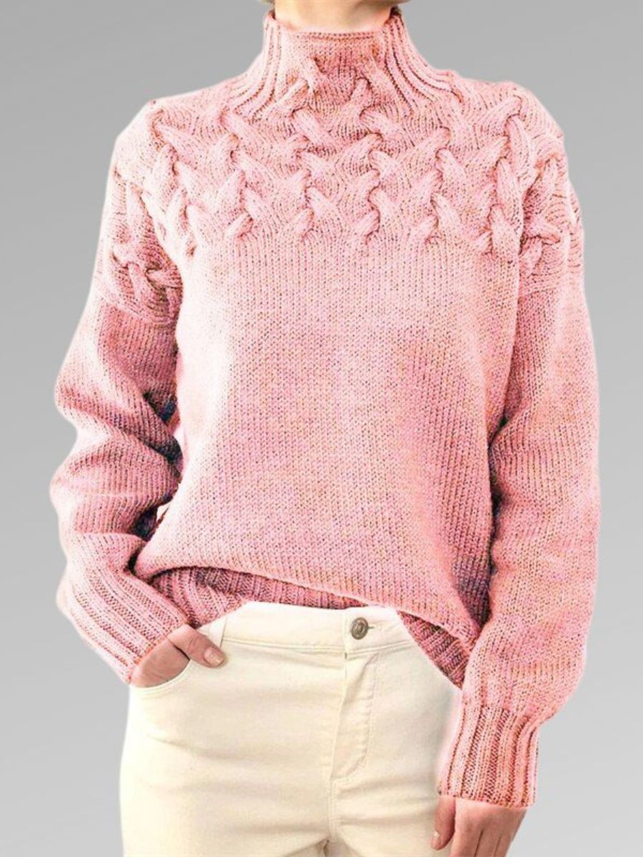 Margaret™ - Cozy Cable Knit Sweater