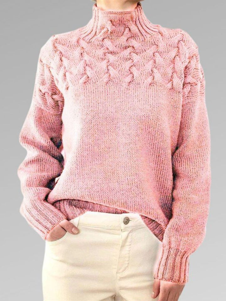 Margaret™ - Cozy Cable Knit Sweater