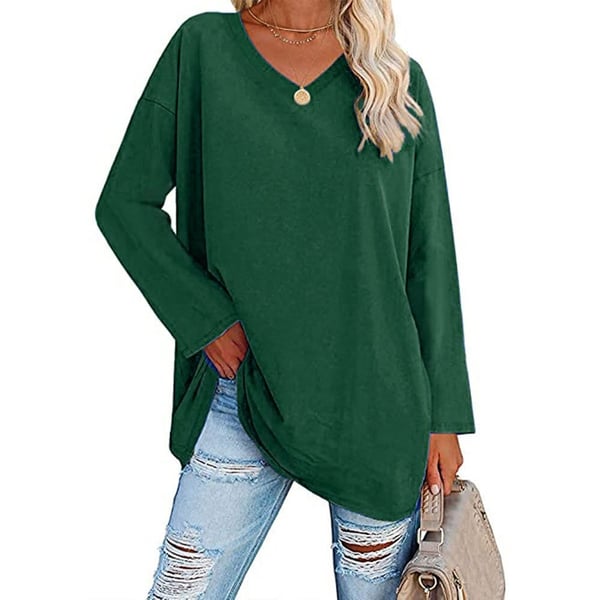 Cozy Long Sleeve Top with Tummy Coverage - Jean™