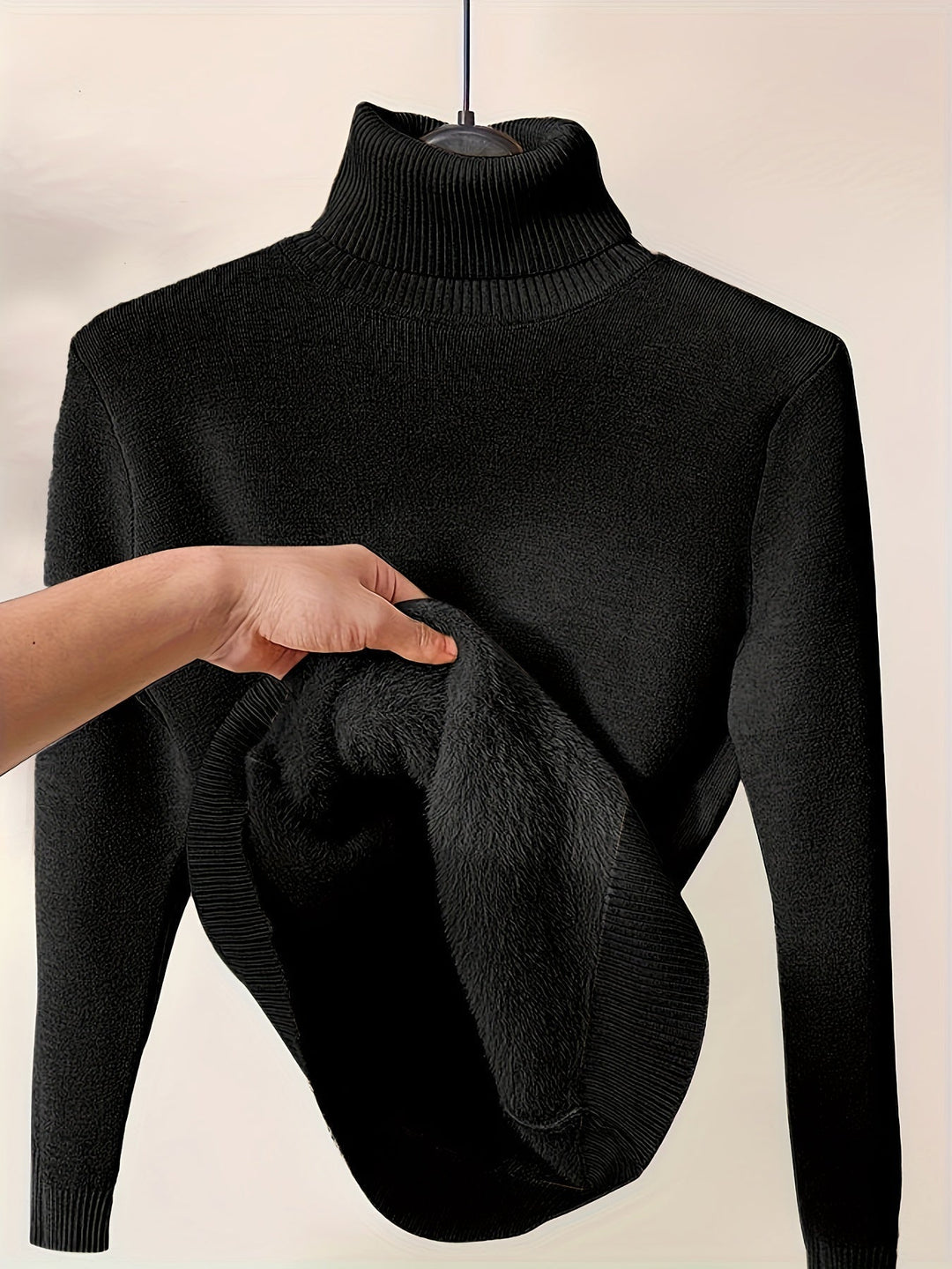 Zoe™ - Cozy Turtle Neck Pullover Sweater