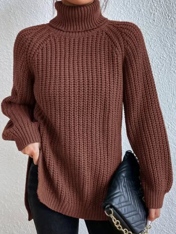 Ashlee™ - Cozy Chunky Knit Turtleneck Sweater