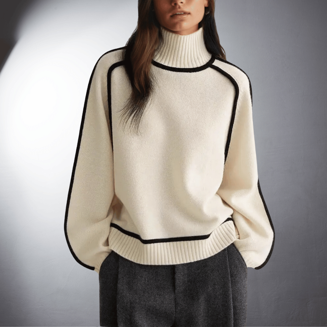 Celestia™ - Luxe Bio Turtleneck Sweater for Ultimate Comfort