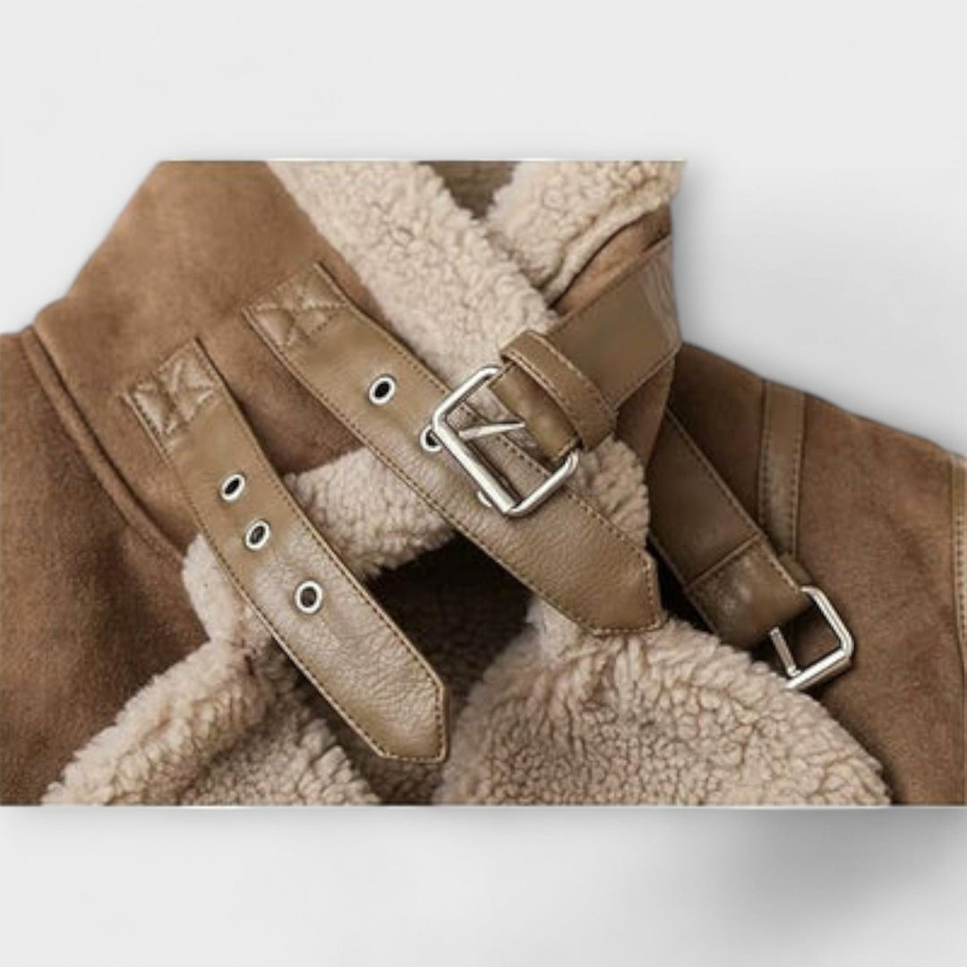 Aurora™ - Aviator Shearling Jacket
