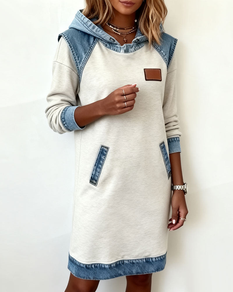 Niva™ - Chic Hooded Dress with a Versatile Design