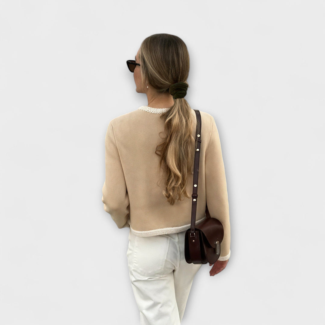Chloe™ - Classic Cardigan with Stylish Pockets