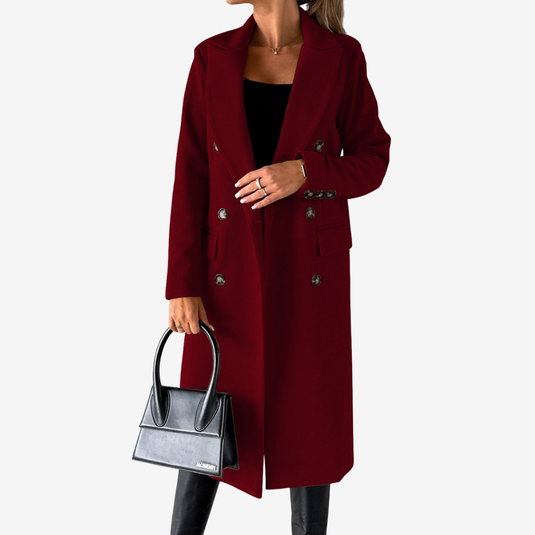 Rosella™ - Elegant Long Coat