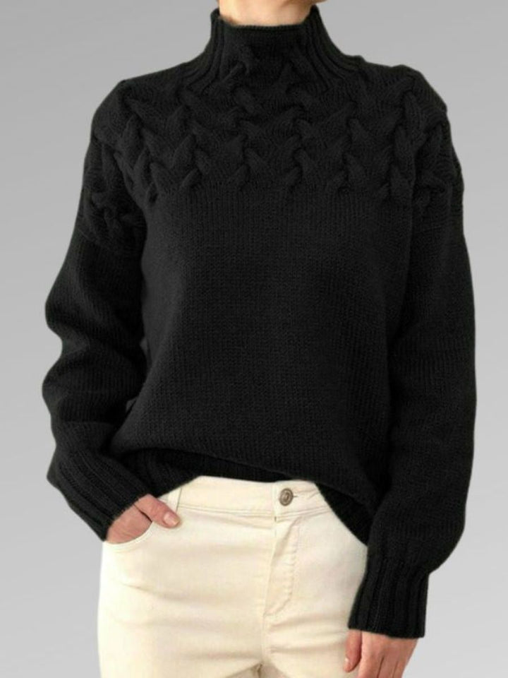 Margaret™ - Cozy Cable Knit Sweater