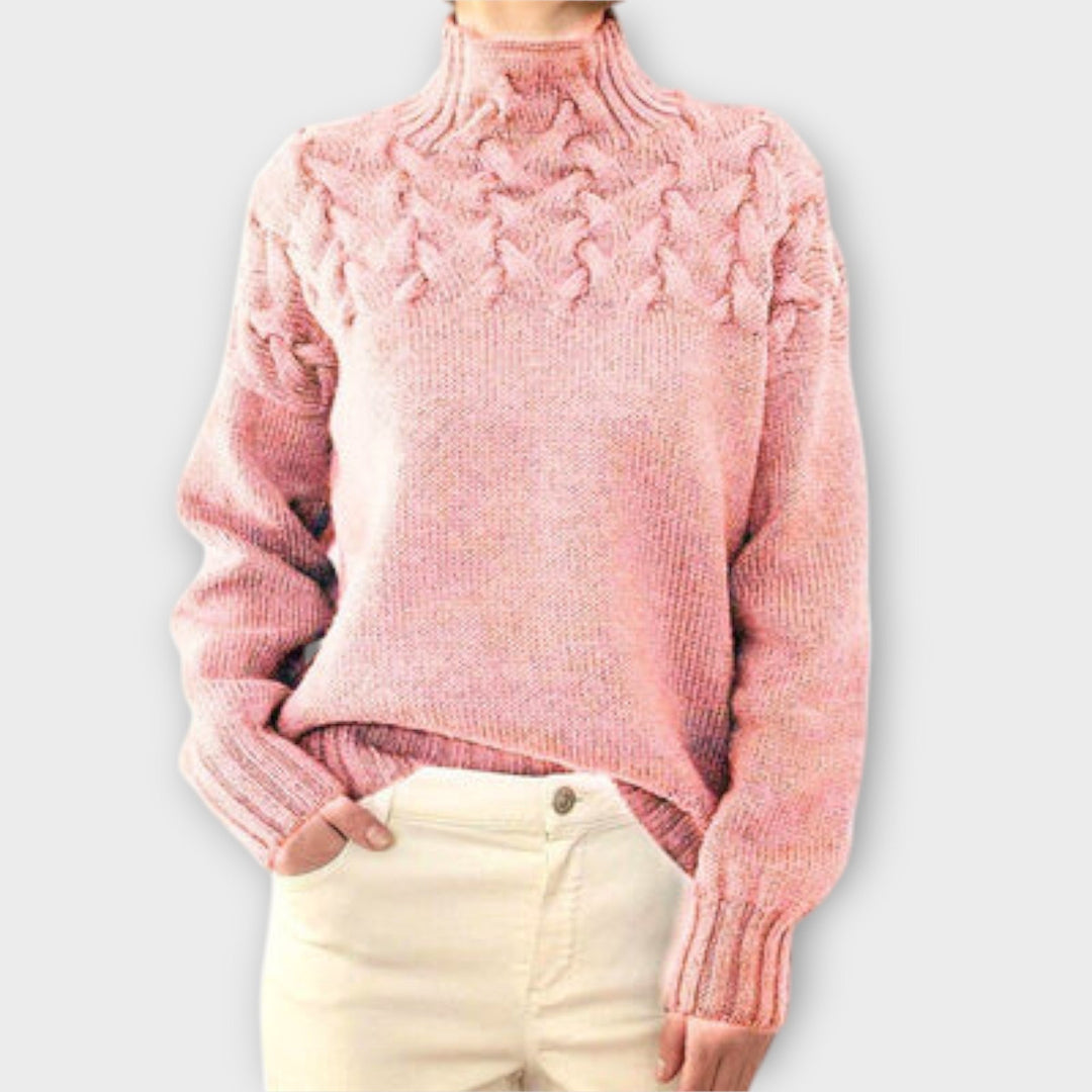 Eva™ - Cozy Chunky Cable Knit Sweater for Women