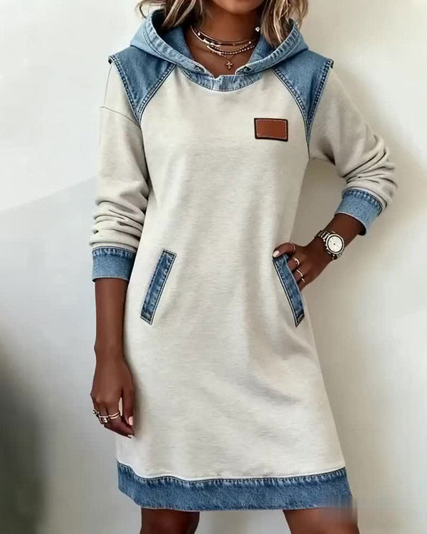 Niva™ - Chic Hooded Dress with a Versatile Design