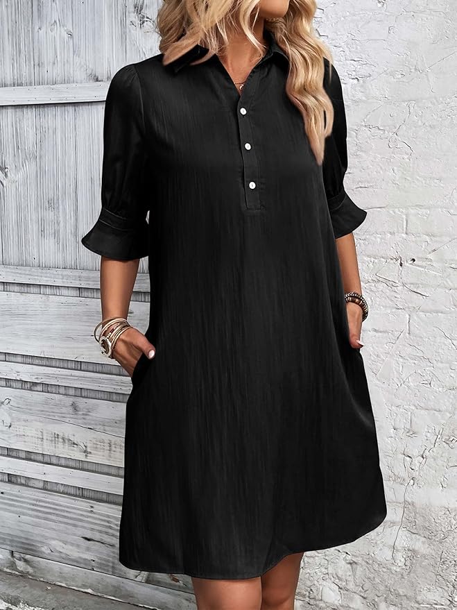 Bella™ - Chic Shirt Dress
