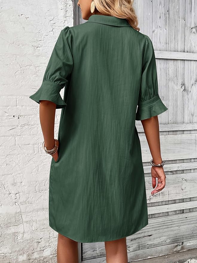 Bella™ - Chic Shirt Dress