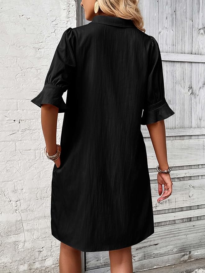Bella™ - Chic Shirt Dress