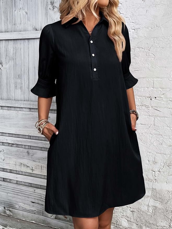 Bella™ - Chic Shirt Dress