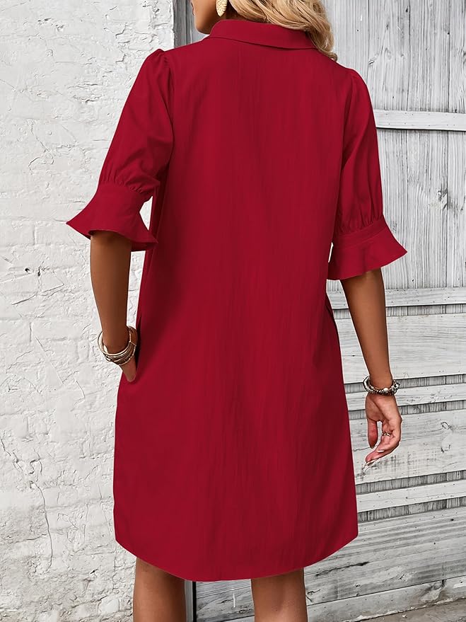 Bella™ - Chic Shirt Dress