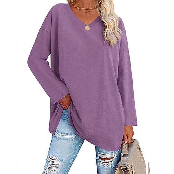 Cozy Long Sleeve Top with Tummy Coverage - Jean™