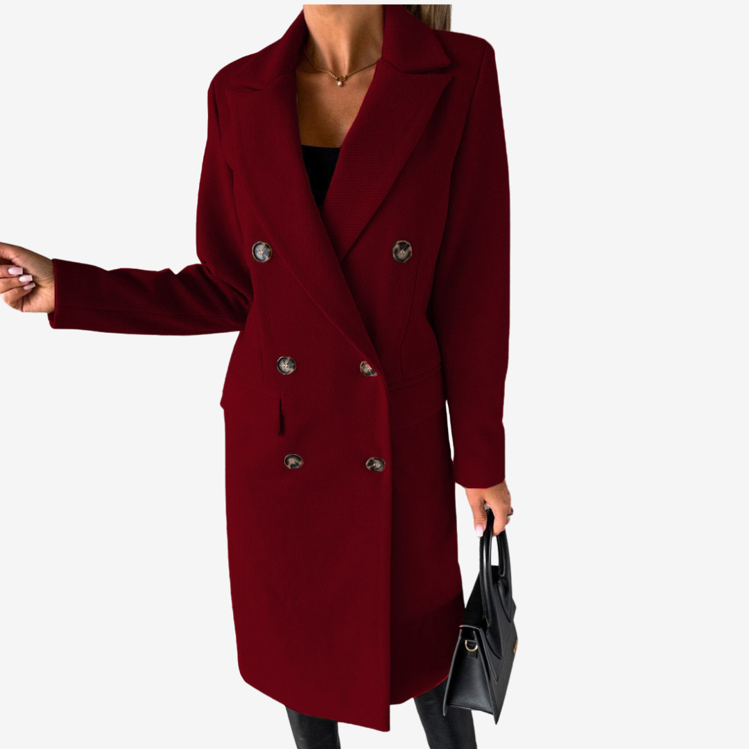 Rosella™ - Elegant Long Coat