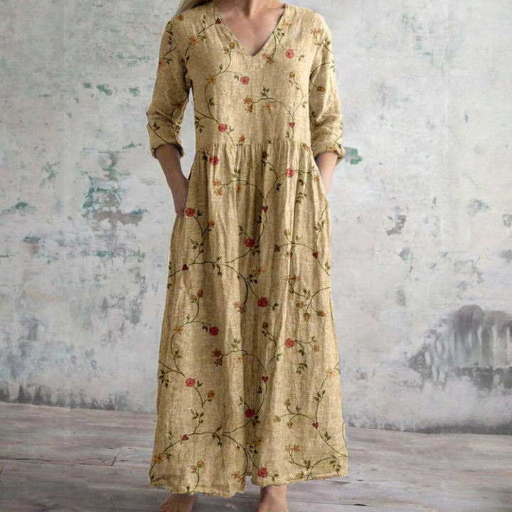 Emily™ - Graceful Floral Dress