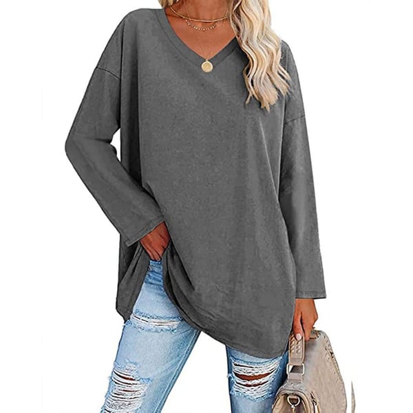 Cozy Long Sleeve Top with Tummy Coverage - Jean™