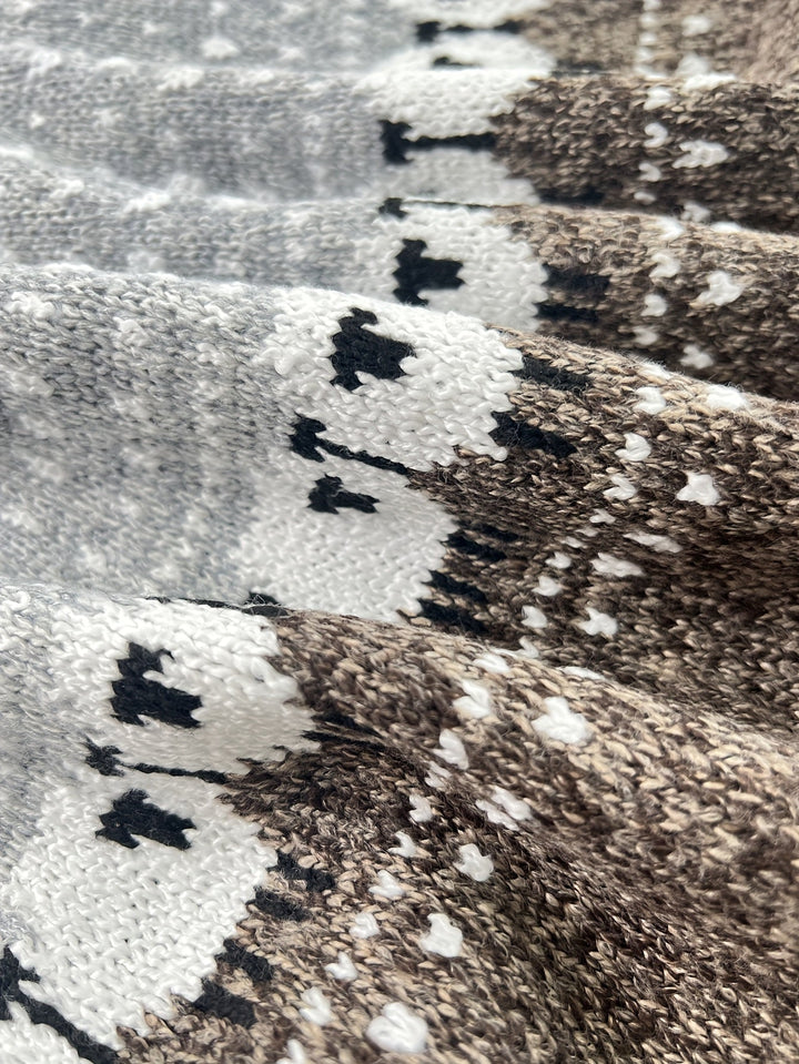 Nordic™ - Stylish Winter Sweater with Sheep Jacquard Design