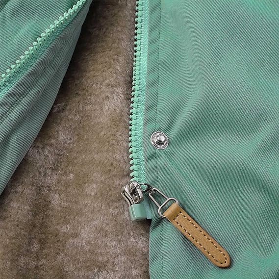 Vivia™ - Chic Sherpa-Lined Parka