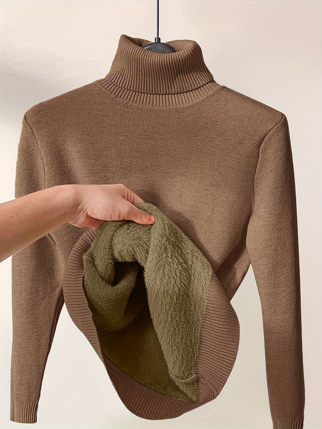 Zoe™ - Cozy Turtle Neck Pullover Sweater