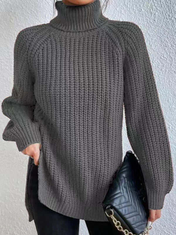 Ashlee™ - Cozy Chunky Knit Turtleneck Sweater