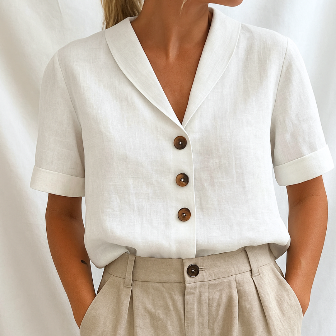 Lois™ - Sophisticated Simple Blouse