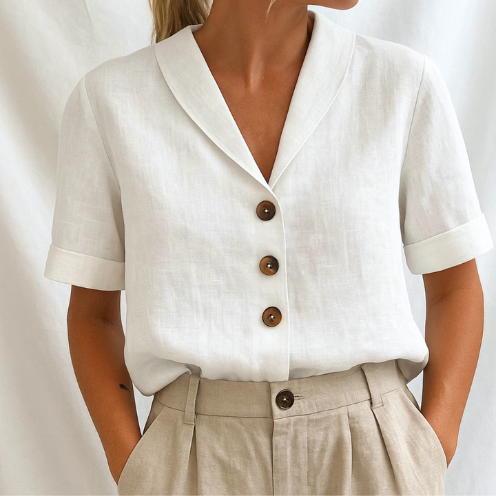 Lois™ - Sophisticated Simple Blouse