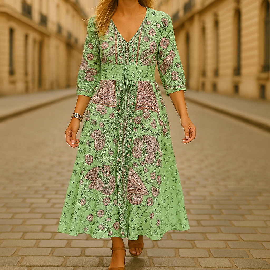 Sadie™ - Effortless Bloom Maxi Dress