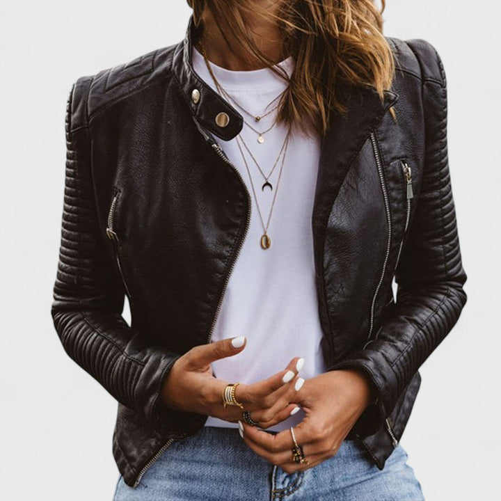 Santana™ - Chic Leather Jacket