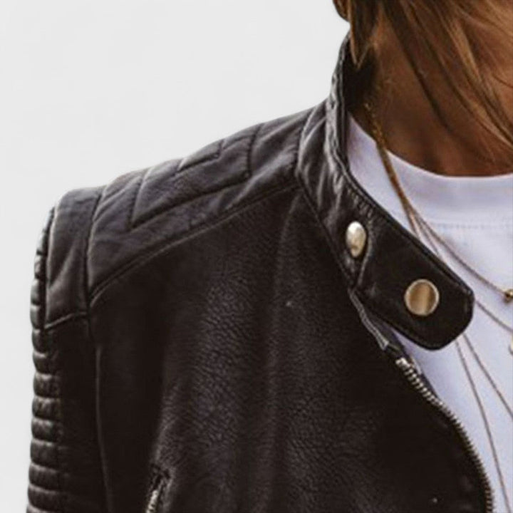 Santana™ - Chic Leather Jacket