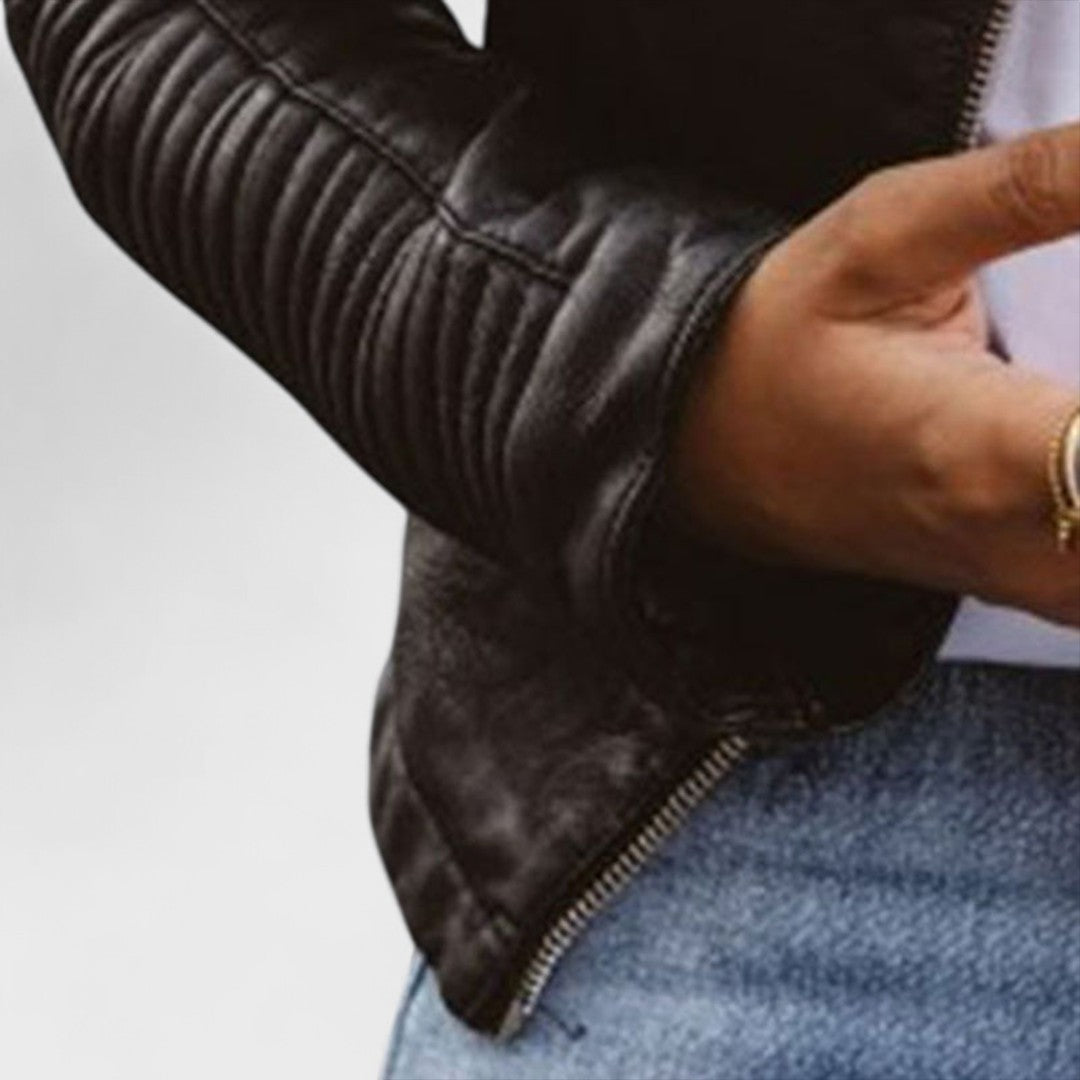 Santana™ - Chic Leather Jacket
