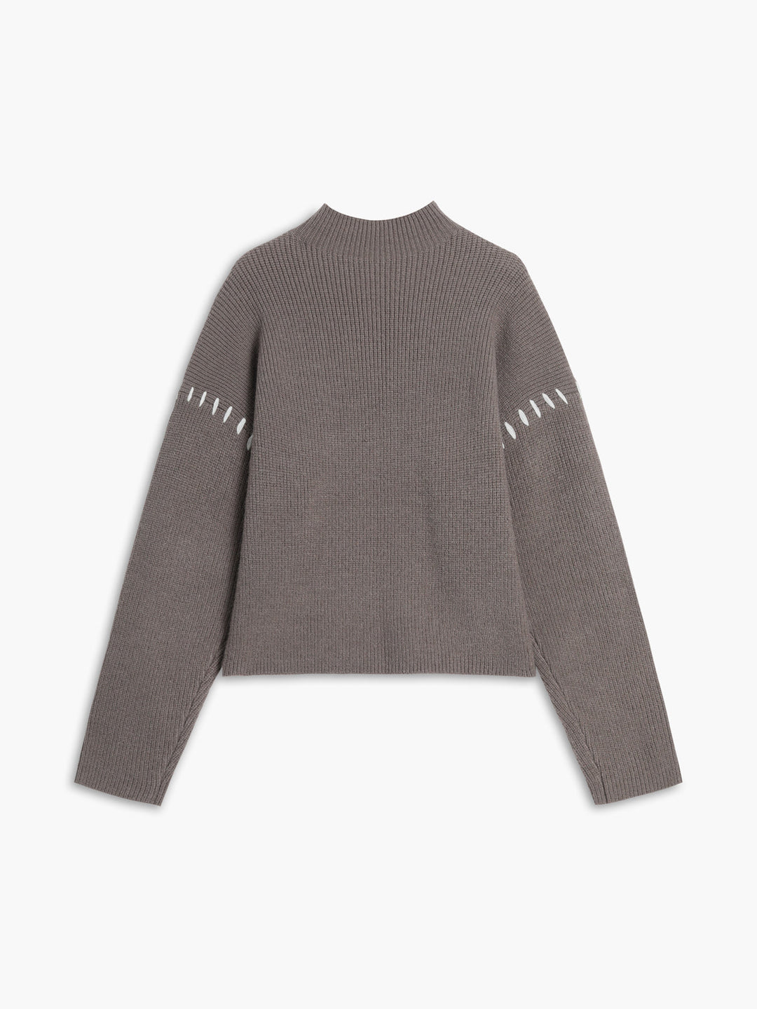 Chloe™ - Relaxed Fit Oversized Mock Neck Sweater