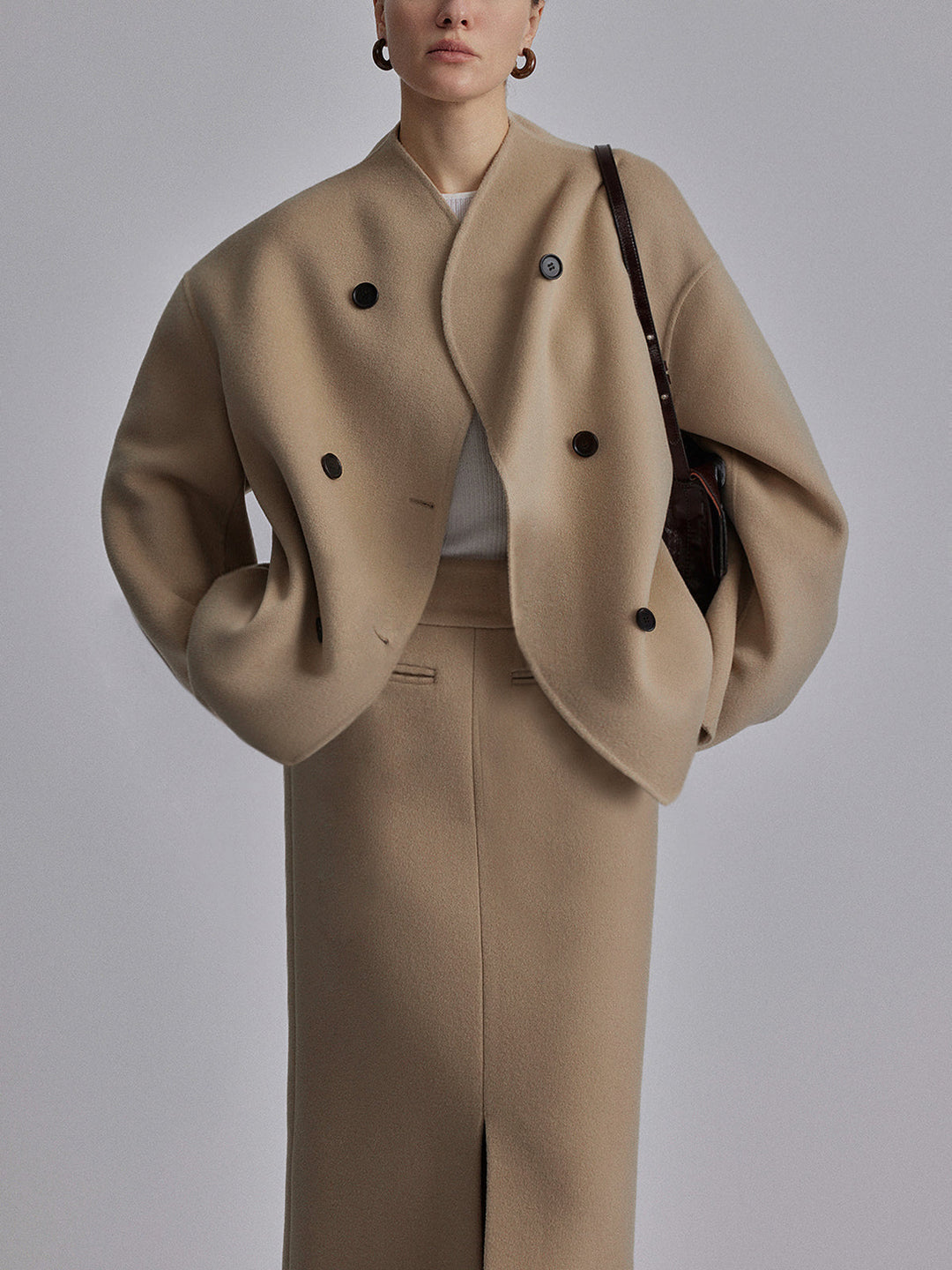 Hannah™ - Relaxed Fit Oversized Button-Up Jacket