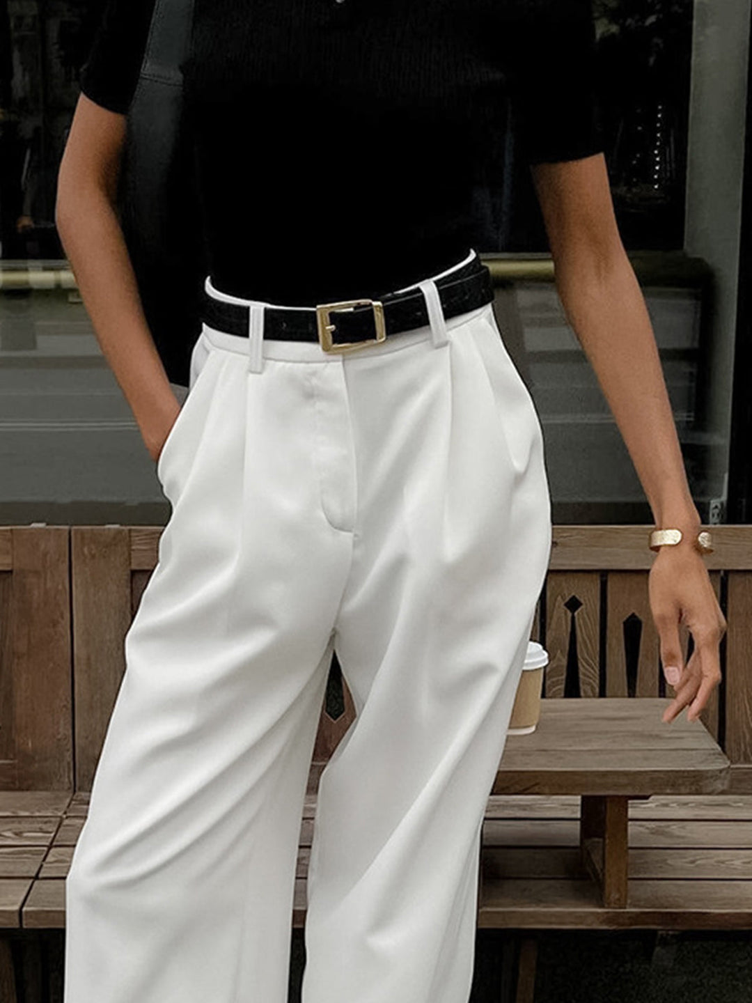 Claire™ - Relaxed Fit Wide Leg Pants