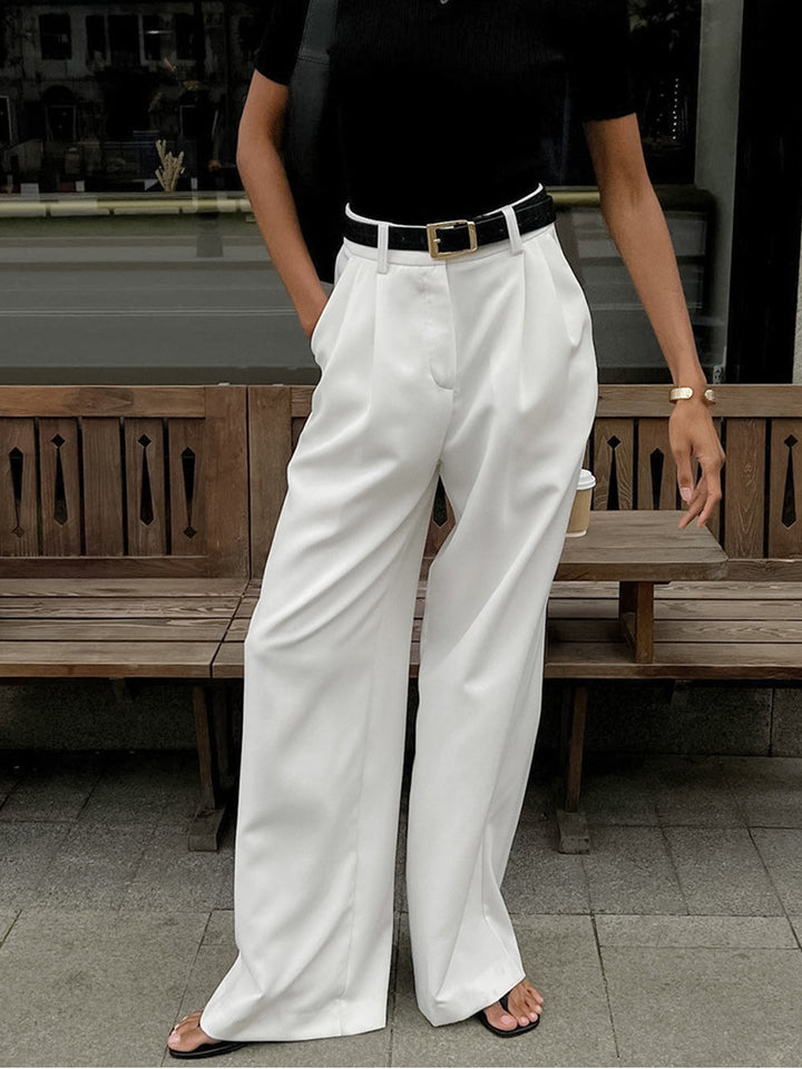 Claire™ - Relaxed Fit Wide Leg Pants