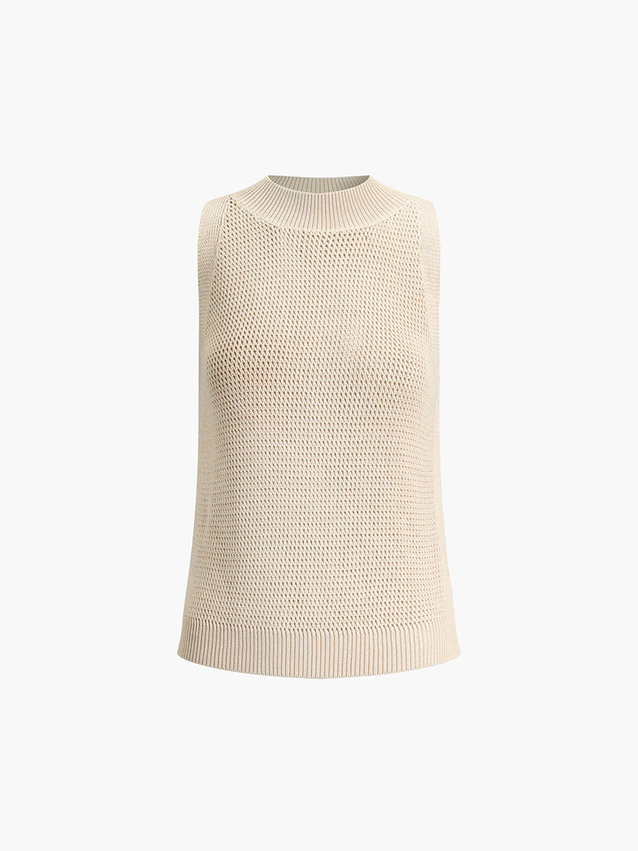 Emma™ - Lightweight Knit Tank Top with Hollow Design for Effortless Style