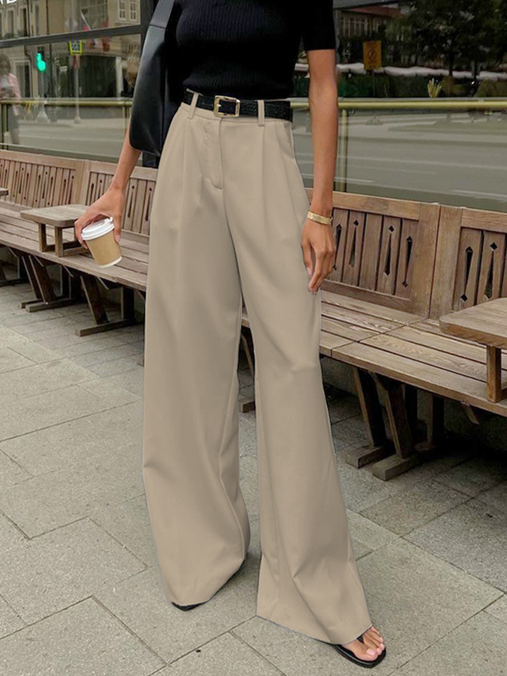 Claire™ - Relaxed Fit Wide Leg Pants