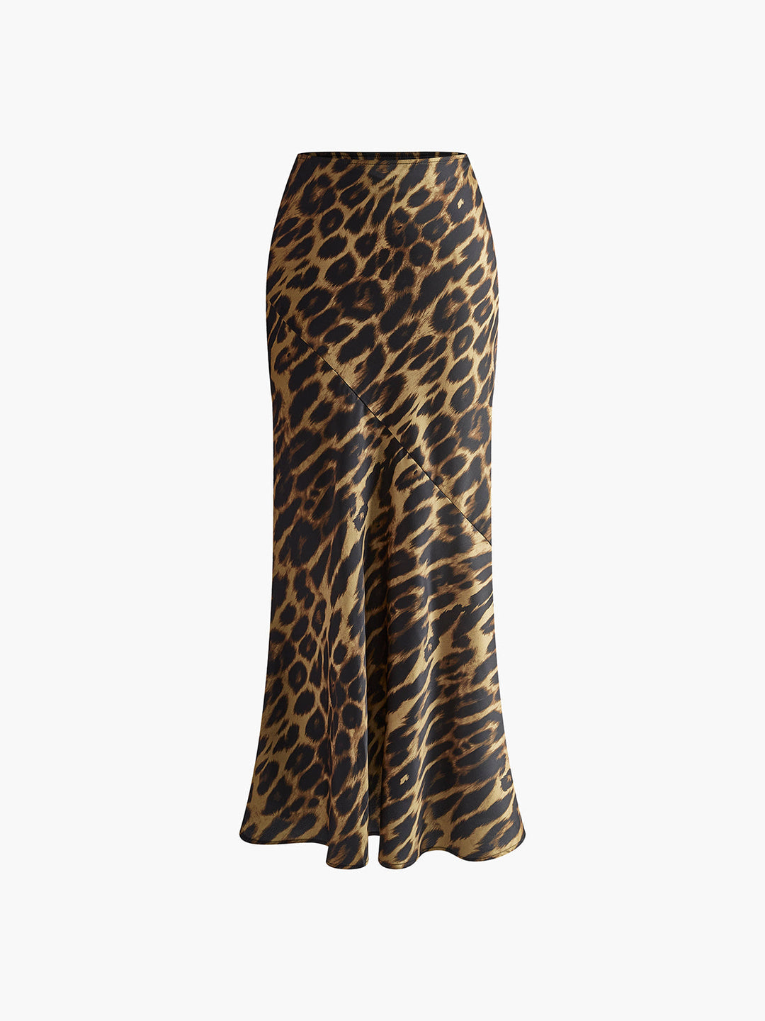 Alice™ - Sleek Leopard Print Maxi Skirt