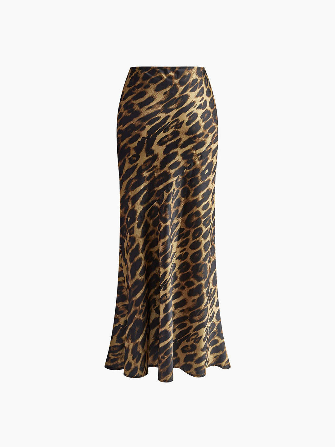 Alice™ - Sleek Leopard Print Maxi Skirt