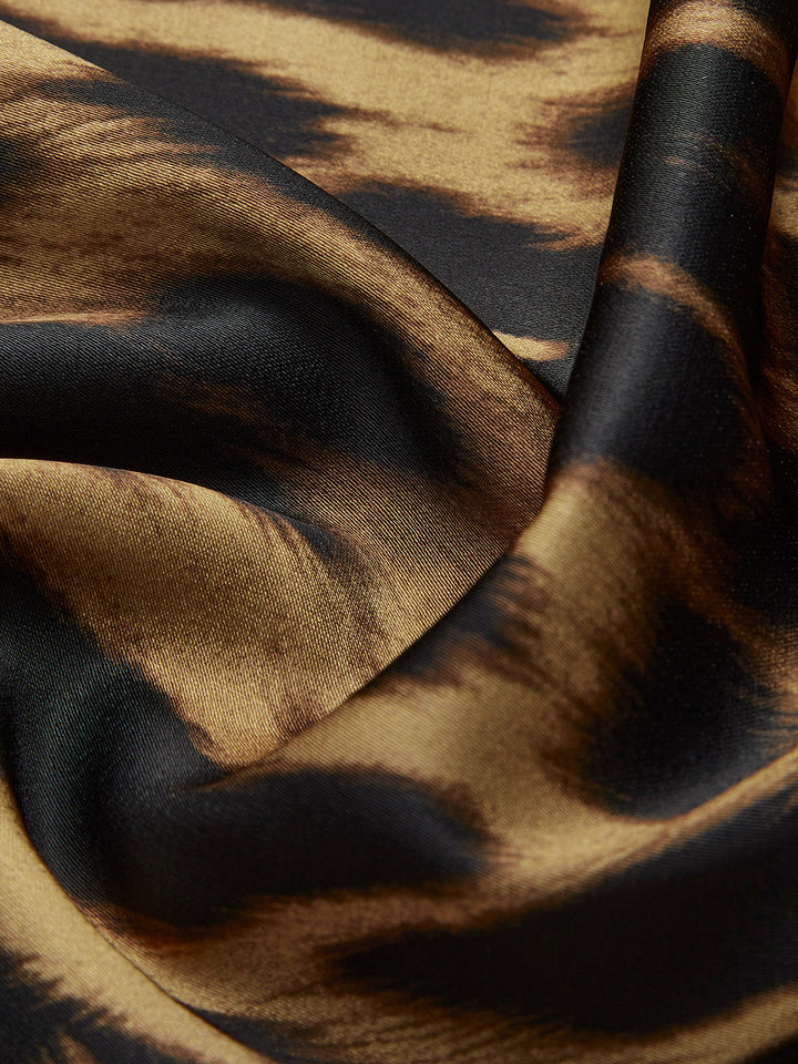 Alice™ - Sleek Leopard Print Maxi Skirt