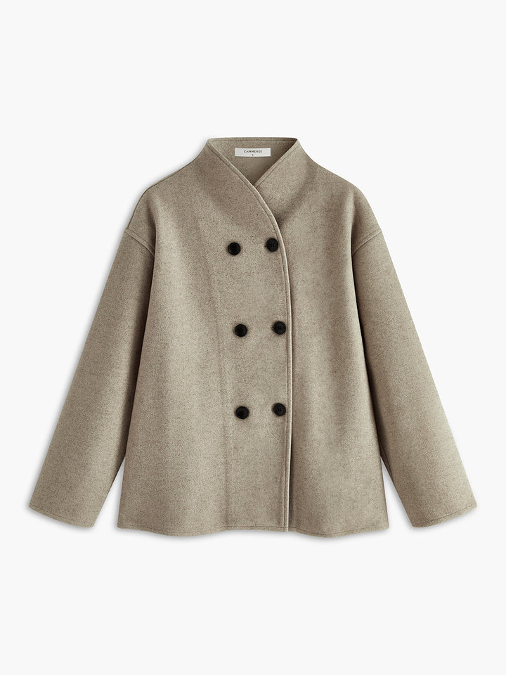 Hannah™ - Relaxed Fit Oversized Button-Up Jacket