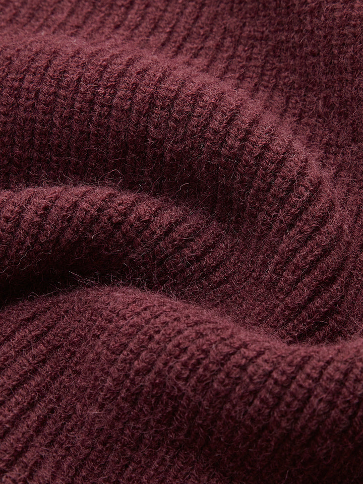 Chloe™ - Relaxed Fit Oversized Mock Neck Sweater
