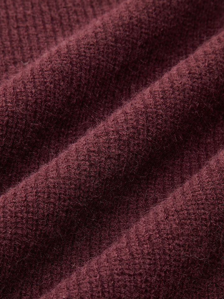 Chloe™ - Relaxed Fit Oversized Mock Neck Sweater