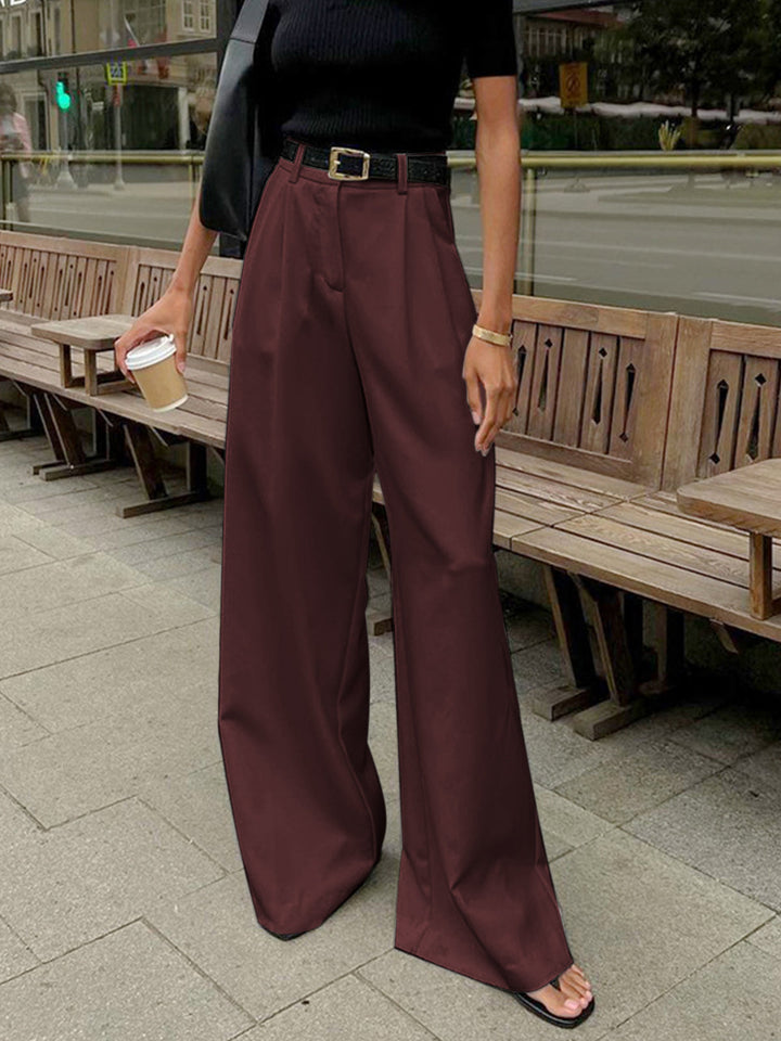 Claire™ - Relaxed Fit Wide Leg Pants