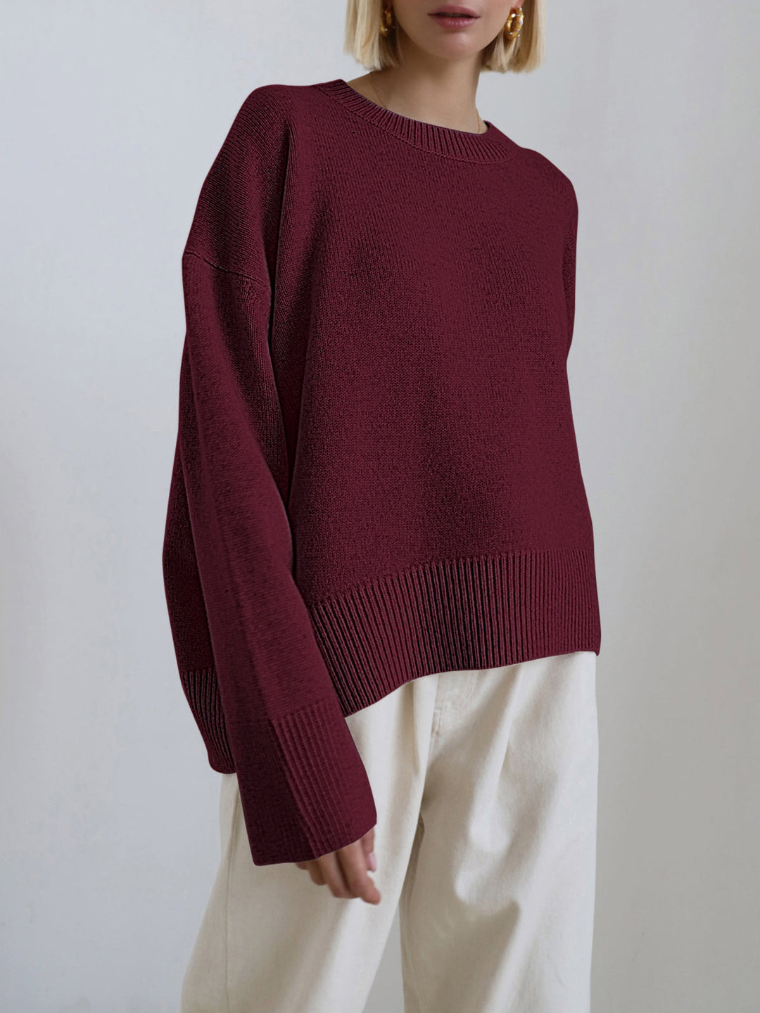 Isabelle™ - Cozy Oversized Pullover Sweater
