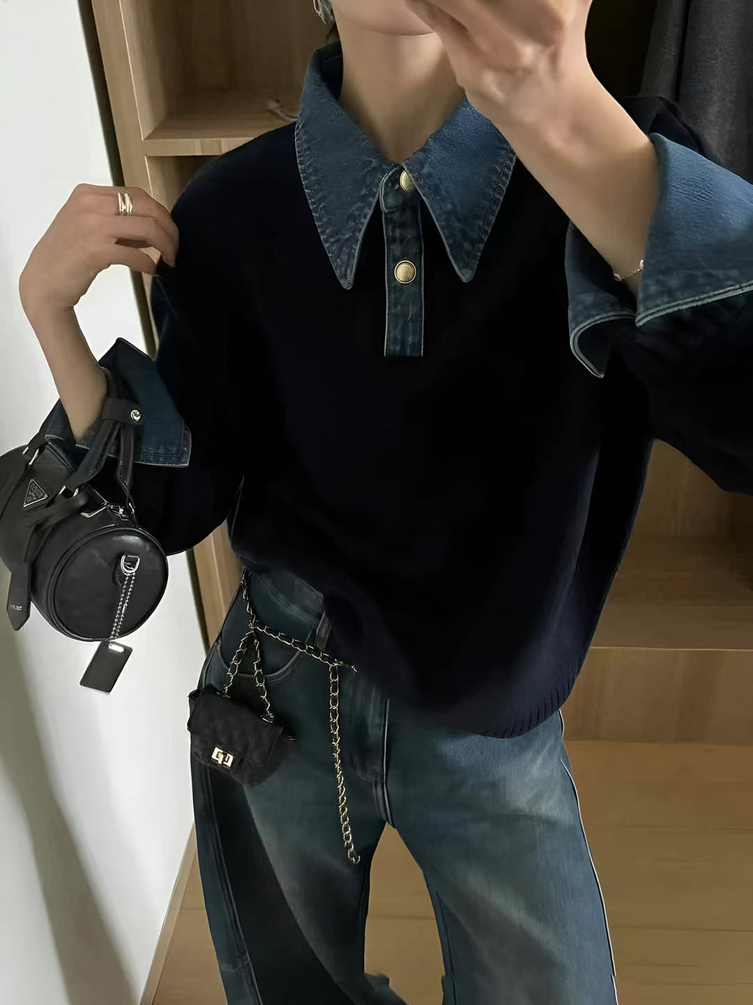 Scarlett™ - Dual Function Panel Lapel Sweater