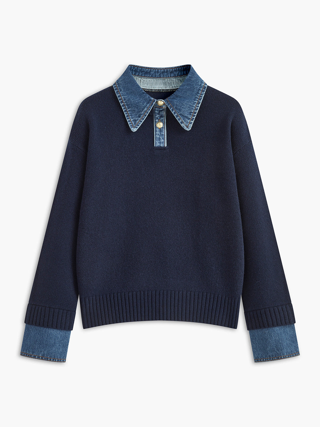 Scarlett™ - Dual Function Panel Lapel Sweater