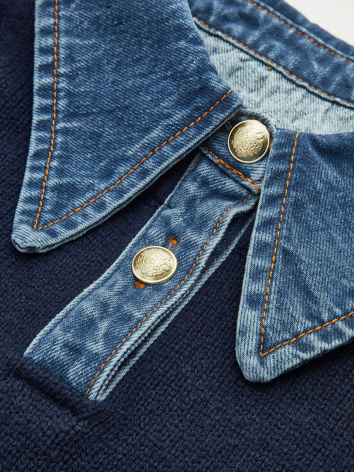 Scarlett™ - Dual Function Panel Lapel Sweater