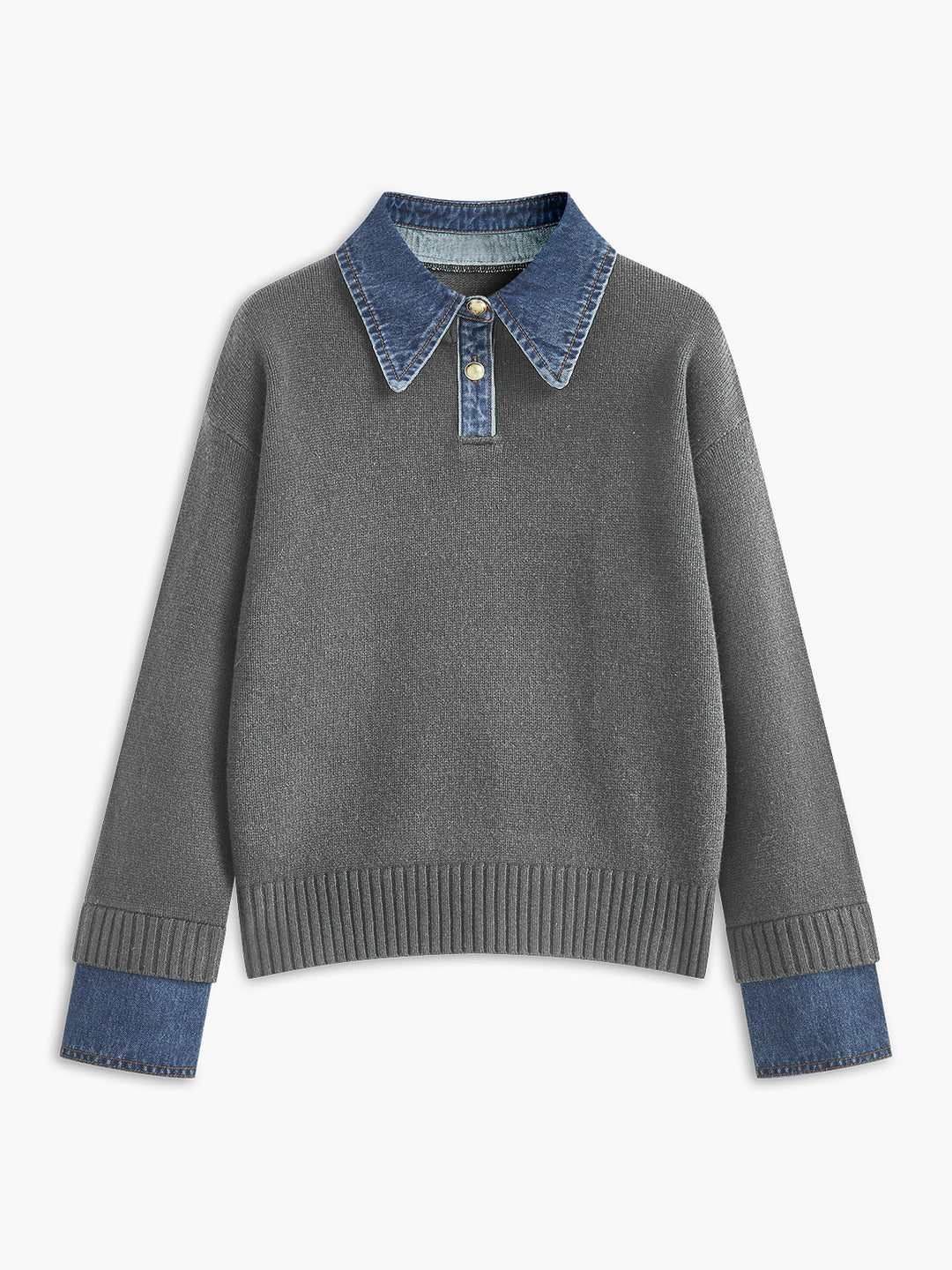 Scarlett™ - Dual Function Panel Lapel Sweater